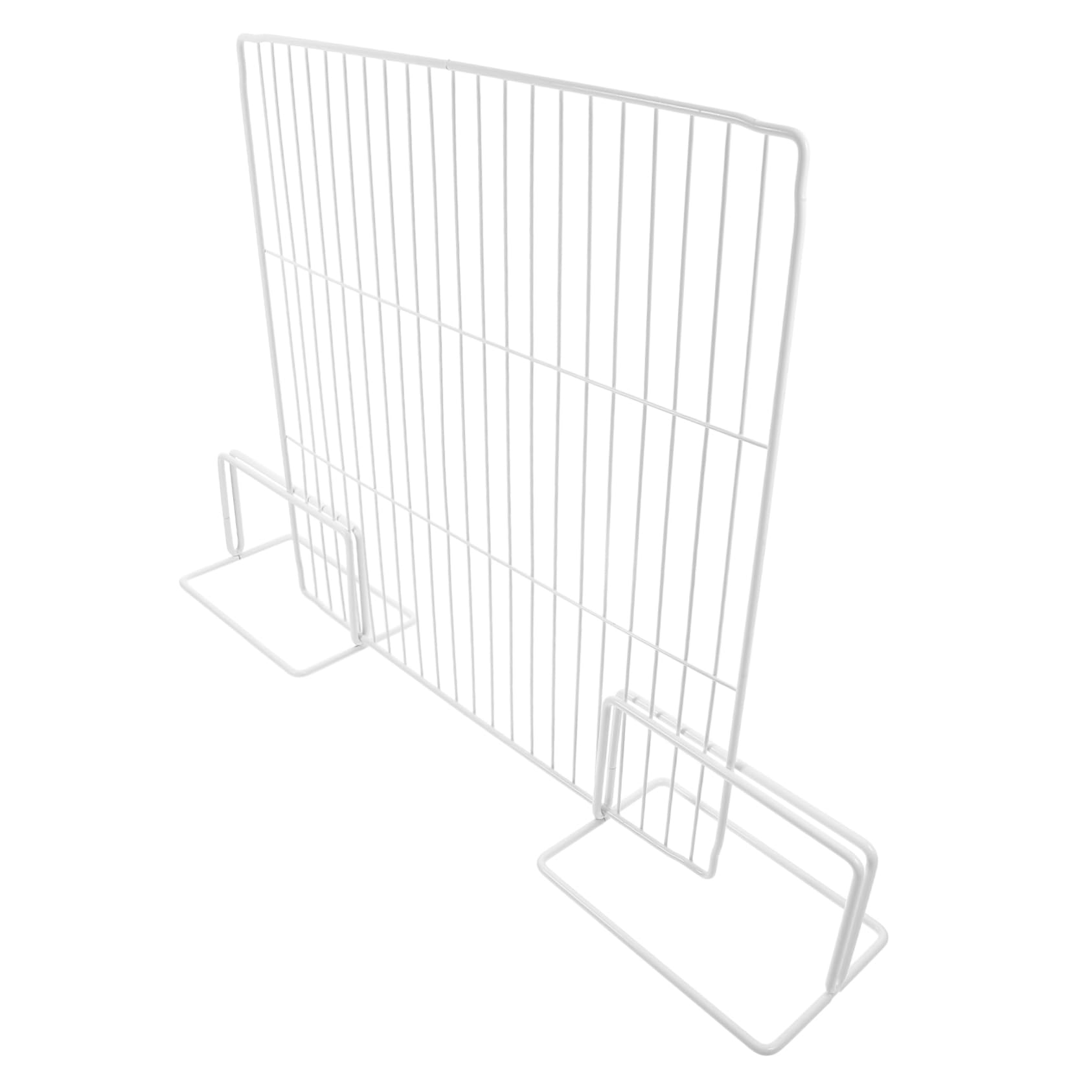 TOPBATHY Divisor de Alambre de Hierro para Congelador, Separador de Refrigerador, Fácil de Instalar y Quitar, Adecuado para Supermercados y Ahorrar Espacio en Almacenamiento