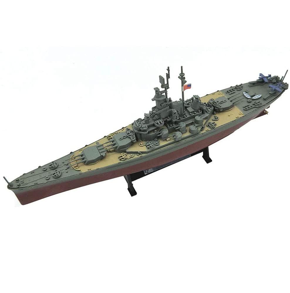 CMO Flugzeugträger Modell, Schlachtschiff der South Dakota-Klasse USN Maßstab 1/1000, Spielzeug und Geschenke für Erwachsene, 8,1 x 1,2 Zoll