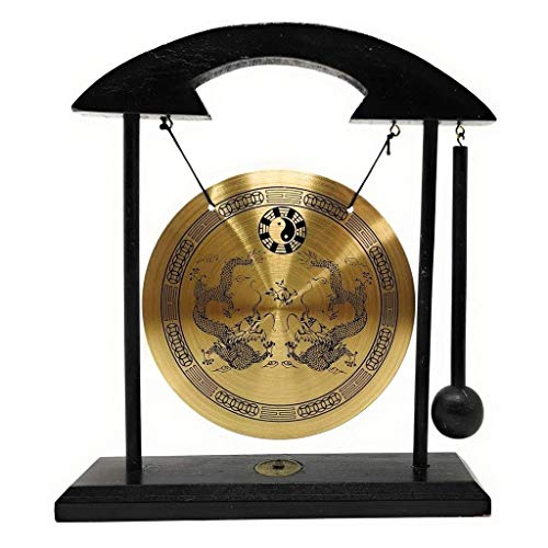 Cadeau de bénédiction : Gong de Bureau Feng Shui et Instrument du Zodiaque