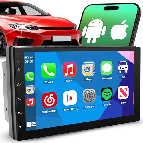 Retoo Autoradio 2DIN mit Touchscreen – Wireless Apple CarPlay &...