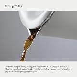 Fellow Macchina da caffè di precisione Aiden - Thermos per 10 tazze, ausilio per la preparazione integrato, programmazione, serbatoio dell'acqua rimovibile, nero opaco - 7