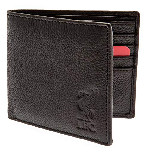 Official Liverpool F.C - Brown Leather Wallet