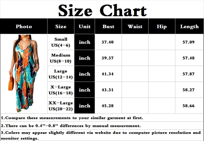 Image of Summer Maxi Dress for Women 2026 Plus Size Sundresses Casual Sexy Floral Sleeveless Beach Long Dress with Pockets
