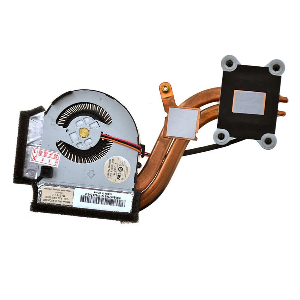 DBTLAP CPU Kühler Mit Lüfter Für Lenovo ThinkPad X270 & X270S - Kompatibel Mit 01HW913, 01HW914, 01HW912
