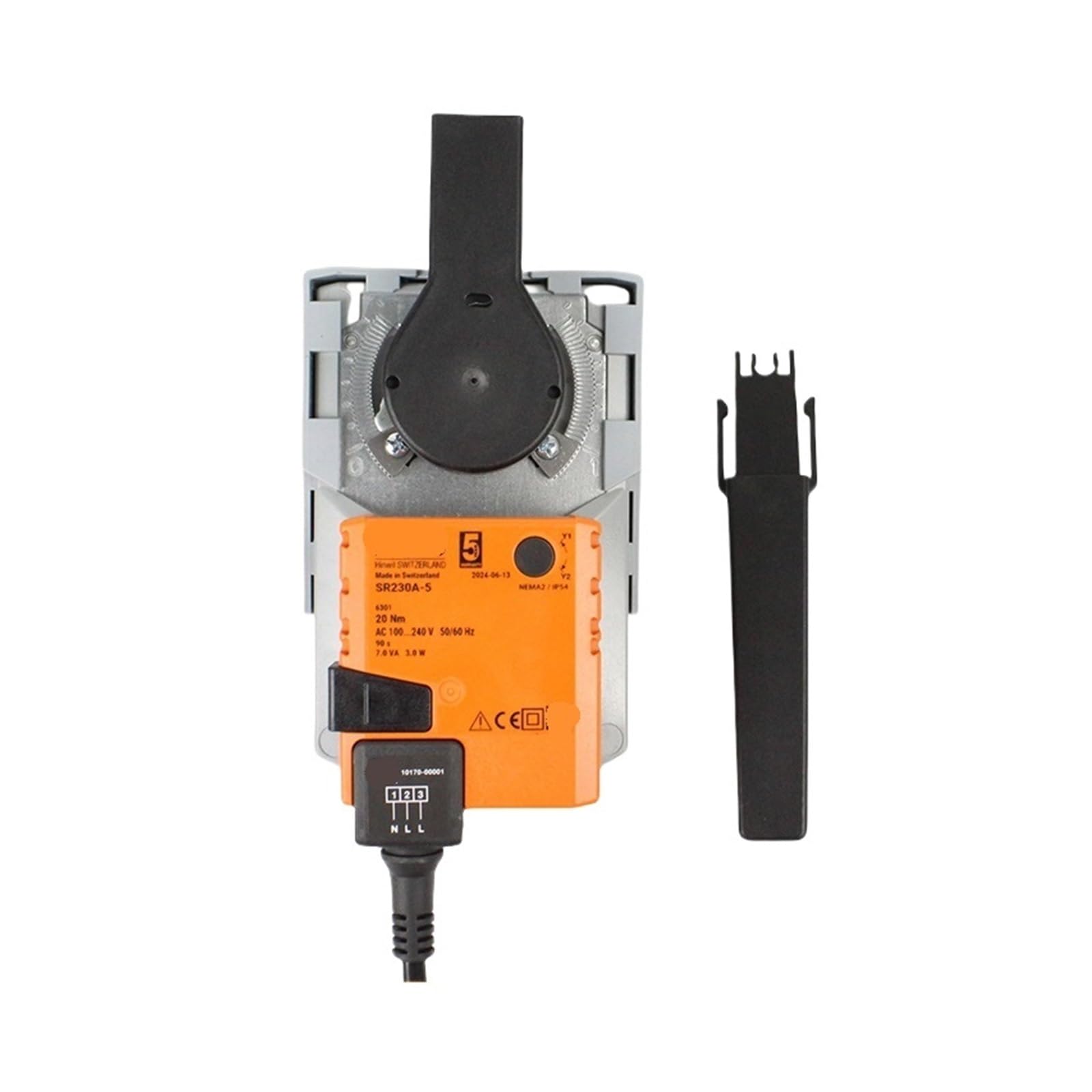 BRODEFUP SR230A-5 Rotary actuator for rotary valves and butterflyvalves