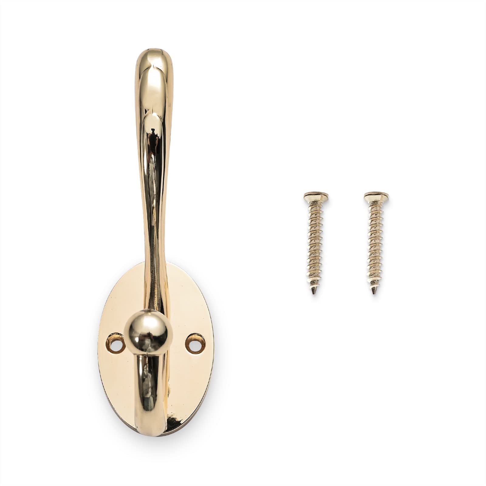 Kleiderbügel Wandhaken, Kleiderhaken, Kleiderhaken for Badezimmer, Gold, Küchenhaken, Kleiderhaken, Wandgarderobe, Heimdekoration Für Kleidung Hüte (Color : 923-5PC Hooks)