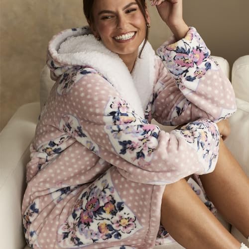 Image of Vera Bradley Women's Cotton Cozy Knit Robe (Extended Size Range)