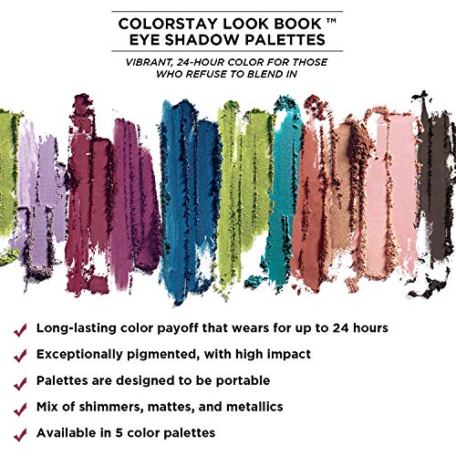 Image of Revlon Colorstay Look Book Eyeshadow Palette, Original-910, 3 g