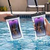 Kit 2 capas para celular universal a prova d'água impermeável até 6.