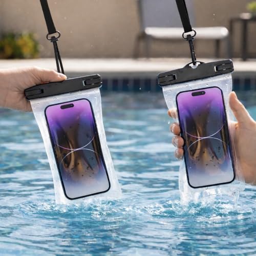 Kit 2 Capas Para Celular Universal A Prova D'Água Impermeável