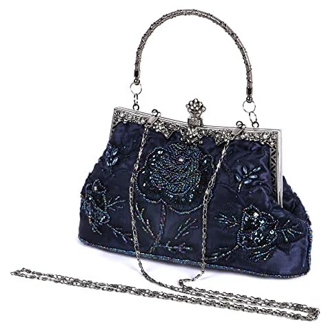 Beaface Floral Beaded Women's Clutch Bag Cover