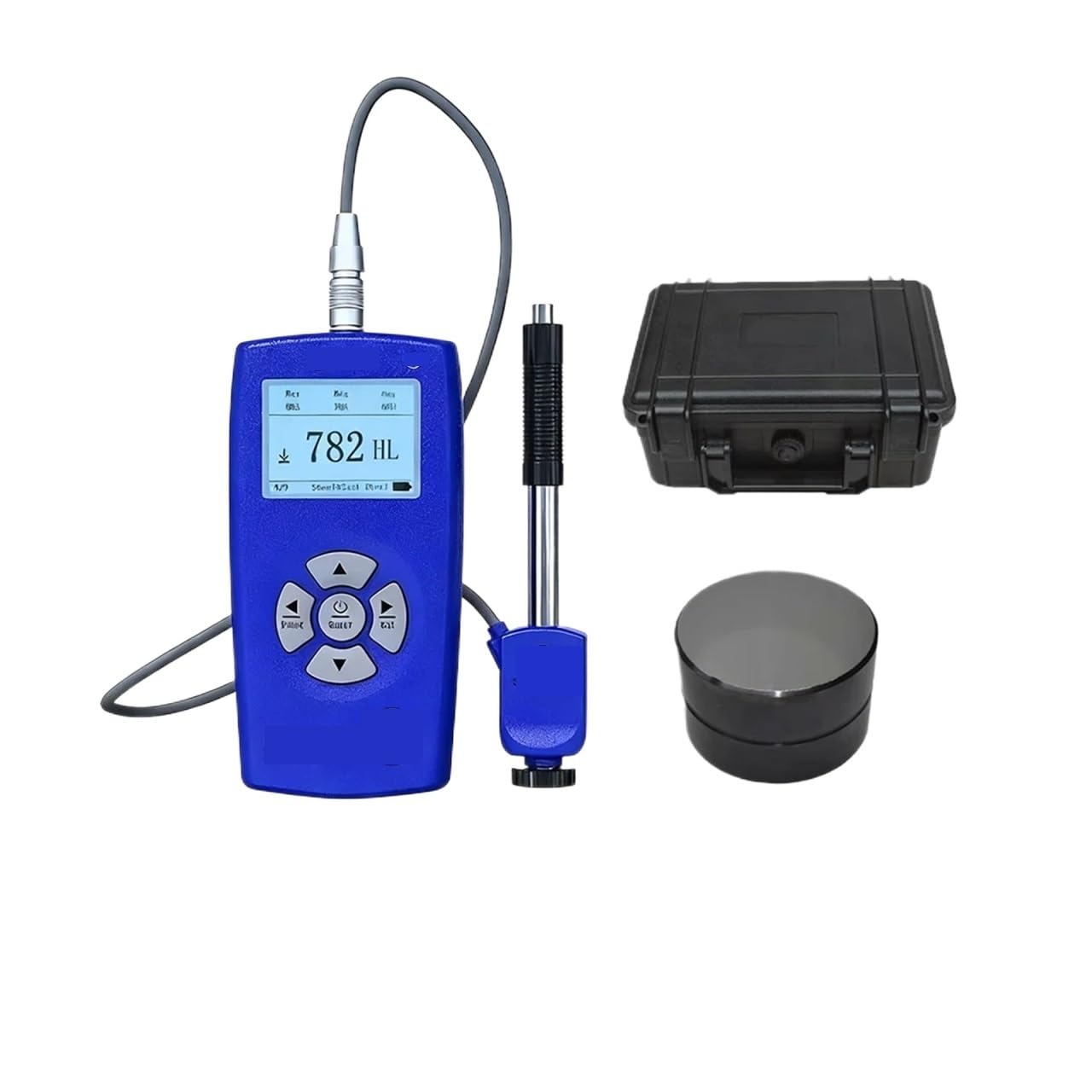 Hardness Tester Durometer Leeb Hardness Tester Steel High Precision Metal Material Convert to HRA/HRB/HRC(DL)