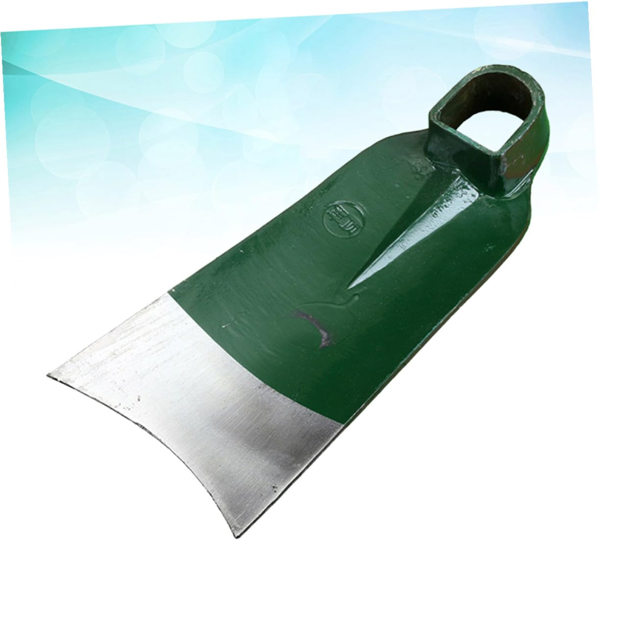 Yardwe Handliche Gartenhacke aus Rail Stahl Leichte und Ergonomisch Designte Kleine Stahlhacke ohne Griff zum Graben und Pflanzen im Garten und Rasen Zufällige Farbe
