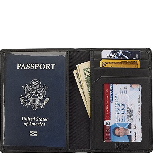 Lewis N. Clark Women's Passport Holder, Black, Passport Holder #TOP1