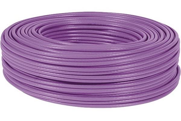 DEXLAN Cable monobrin CAT7 S FTP LS0H Dca 100m Violet