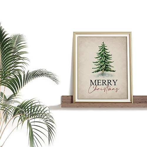 Yumknow Rustic Vintage Farmhouse Holiday Wall Decor - 11X14 Norway Spruce Scotch Pine - Winter Pine Bathroom Print Poster - Christmas Tree Wall Art Gallery Wall thumb #7