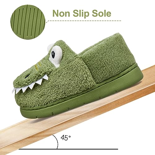 Kids Boys Girls House Slippers Kids Warm Slip On Home Slippers with Soft Memory Foam Cute Winter Nonslip Indoor2