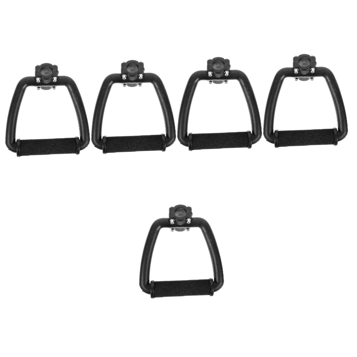 Happyyami 5 Piezas desbrozadora cortacesped cortacésped Lawn Mower podadora Recortadora escapada de cordón Mango para bordeadora de la máquina el plastico Black