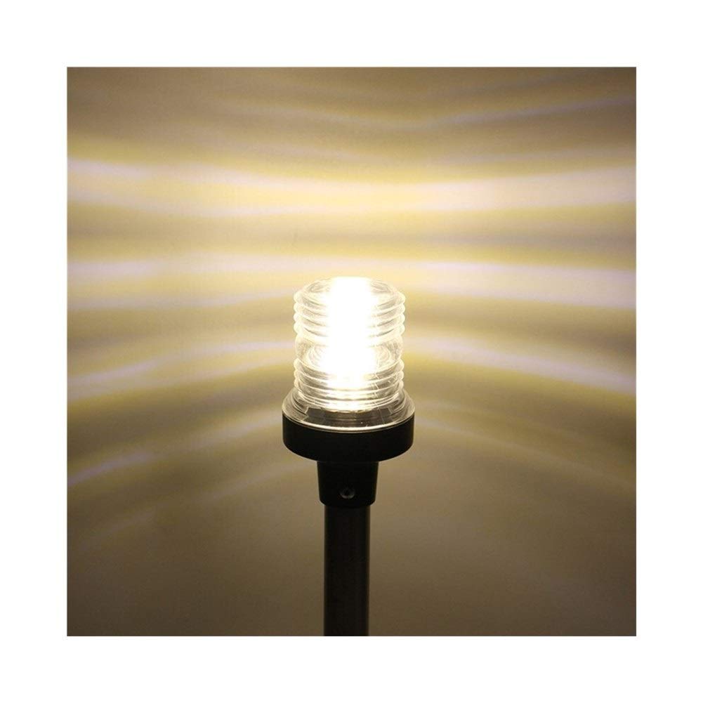 Piega Verso Il Basso PORTATO Luce di Navigazione per Barca da Yacht Stern Anchor Light 12-24V 25cm Barca Marina Segnale di Navigazione DaJiKan