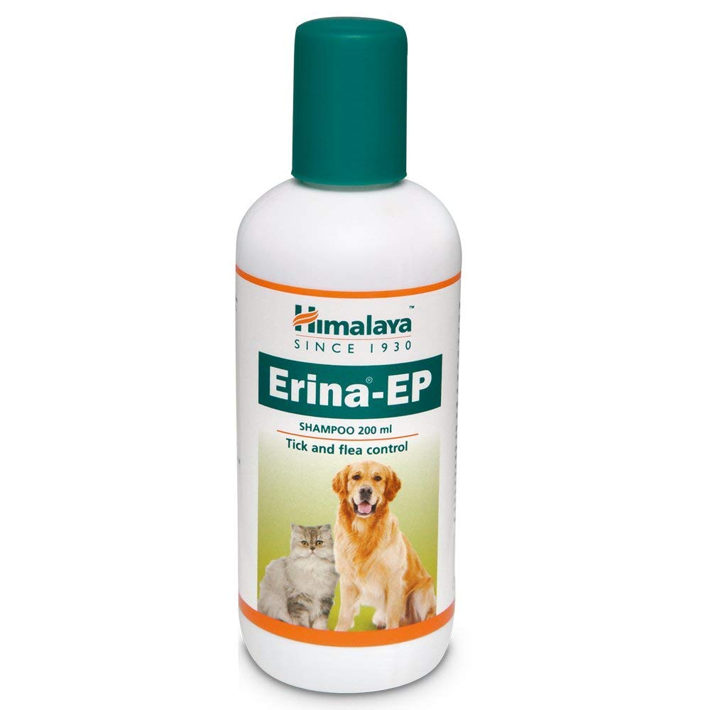 Himalaya Erina Coat Cleanser for Dogs & Cats | Reduces Hairfall | Relieves Itchiness & Promotes Healthy Skin | 200 ml