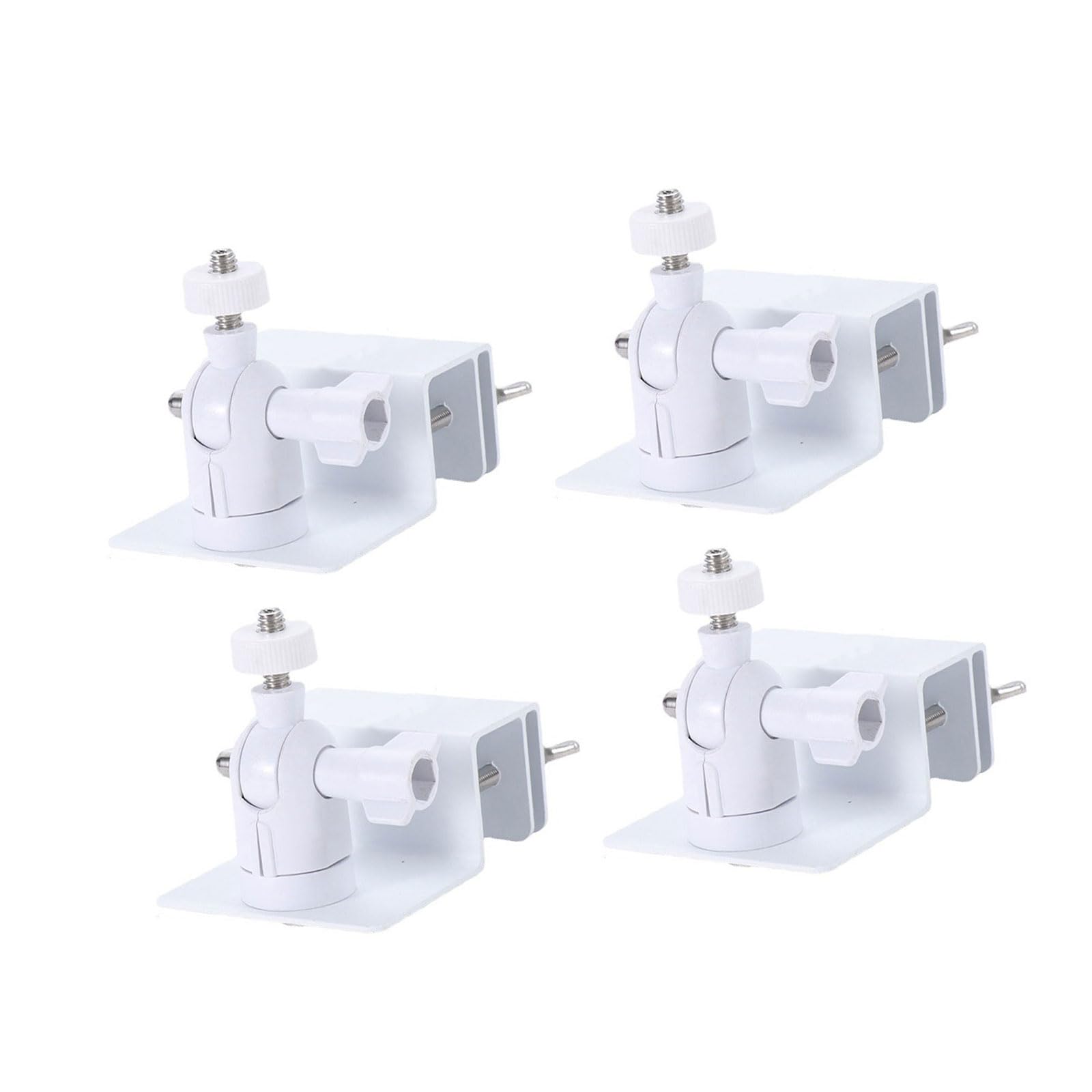 2 / 4pcs Practical Gutter Mounts for Solars Panel Sturdy Aluminum and Materials Construction Setups Gutter Mount Brackets