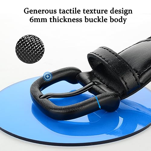 Men Plus Size Belt Braided Stretch Elastic Belts Black Blue Brown Big and Tall 47inch to 67inch4