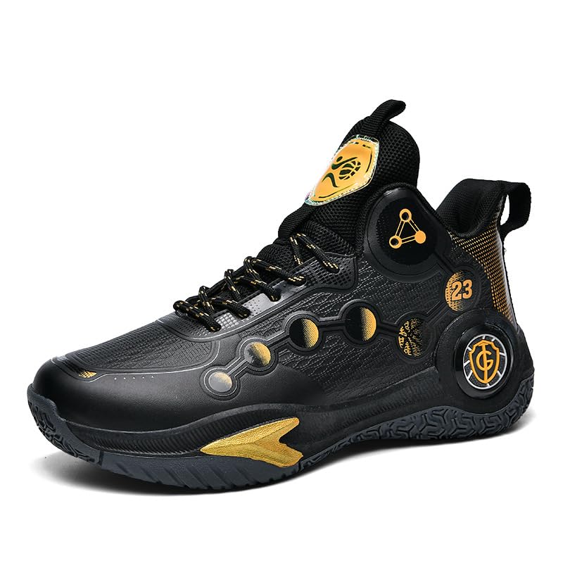 Zapatillas de baloncesto para hombre con suela de rebote para entrenamiento exterior