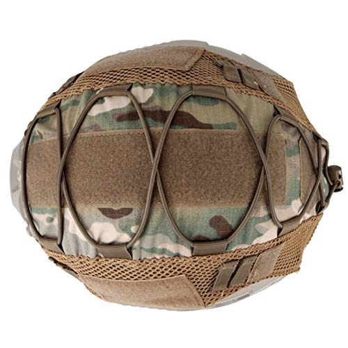 Livans Helmet Cover, Tactical Multicam Helmet Cover Combat Helmet Cloth For Mh/Pj/Bj Fast Helmet Bump Helmets, Airsoft Paintball Hunting Shooting Gear Fast Helmet Cover #TOP2