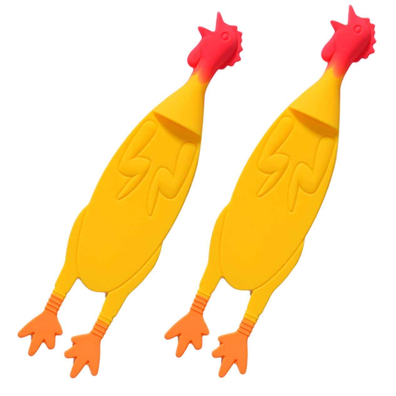 LALAFINA Lot De 5 Signets Animaux Fantaisie En Silicone Outils De Lecture Pour Étudiants Écrivains Garçons Et Filles Légers Et Compacts 2 Pièces X 5