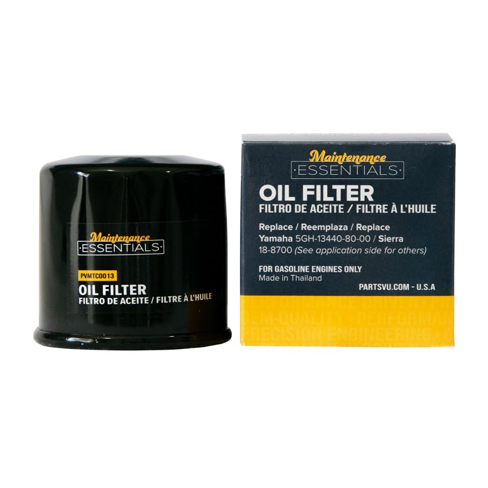 Image of Outboard Oil Filter - Replaces Yamaha 5GH-13440-80-00 & 5GH-13440-61-00 - Fits F15, F20, F25, F40, F50, F60, F70