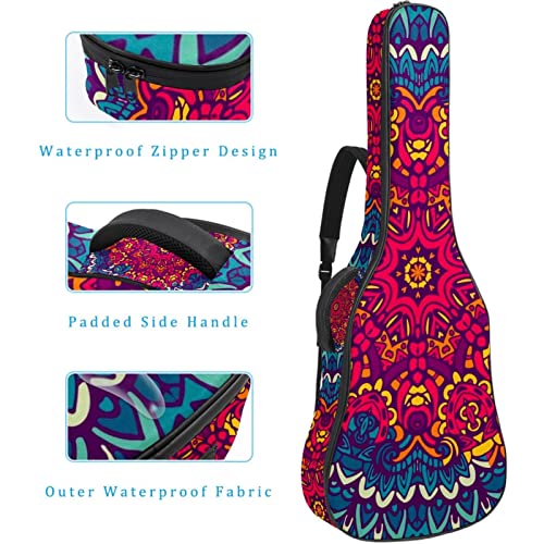 Hondank Housse imperméable pour guitare acoustique avec double bandoulière et poche pattes de chat avec griffes… - Les Beatles, Paul McCartney, John Lennon, RIngo Starr, George Harrison Hondank Housse imperméable pour guitare acoustique avec double bandoulière et poche pattes de chat avec griffes… – Image 5