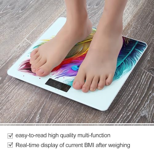 Báscula de Baño Digital con Pantalla LED y Vidrio Templado miniatura 5