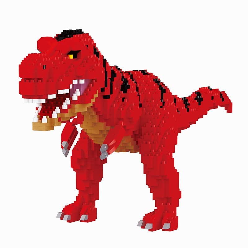Aigidusansu Jurassic Dinosaur Micro Building Blocks, Torvosaurus 1548pcs DIY Mini Diamond Blocks Bricks Toy for Children
