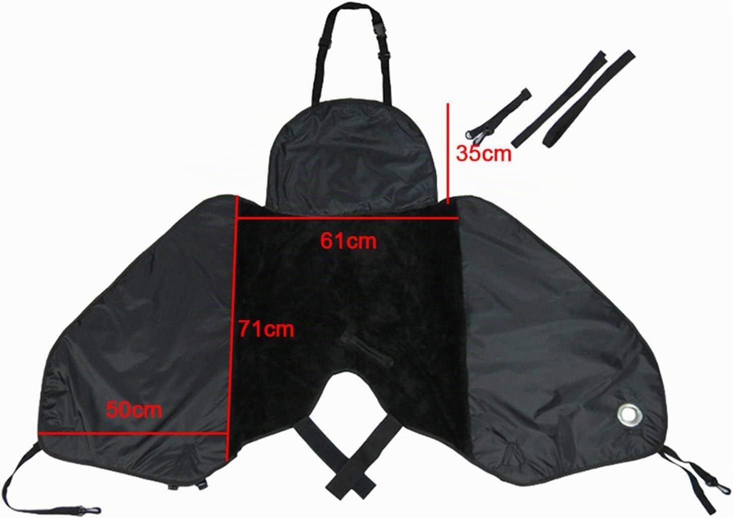 Queta Scooter-Delantal universal cubre la pierna, scooter manta caliente impermeable a prueba de viento para protección de piernas y rodillera de conductor, funda protectora contra el frío y la lluvia