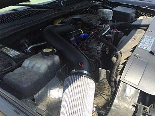 Black Cold Air Filter Intake Systems + Heat Shield 0405-CG-HS-1