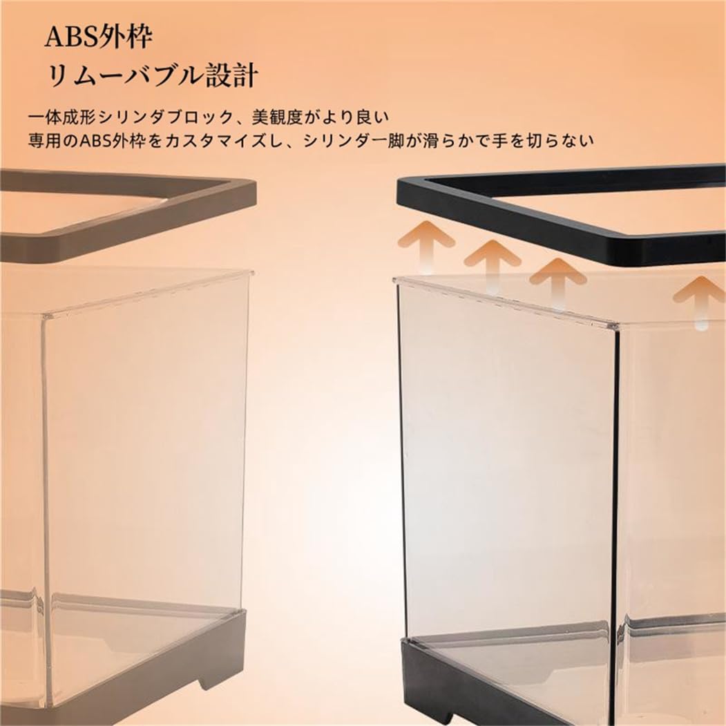 Amazon | xixining 大型リクガメ用水槽 亀の水槽 亀ケージ 透明観察