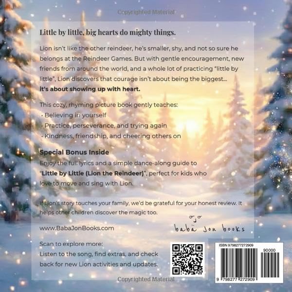 Lion the Reindeer: A Story About a Little Reindeer with a Big Heart - Image 2