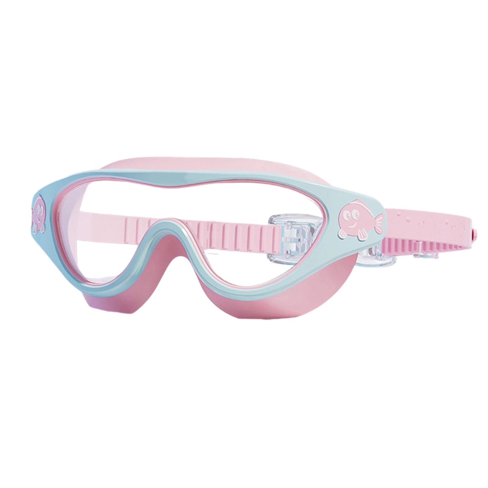 Kids Swimming Goggles Professional Waterproof Swim Eyewear for Kids 3-14 Silicone Swimming Glasses Anti-Fog Resist Leak Proof Swim Eyeglasses with Adjustable Straps for Boys Girls Pool Beach