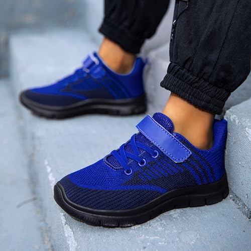 Girls Tennis Shoes Boys Sneakers Kids Knitted Running Shoes Breathable Lightweight Fashion Casual Sports Mesh Shoes3