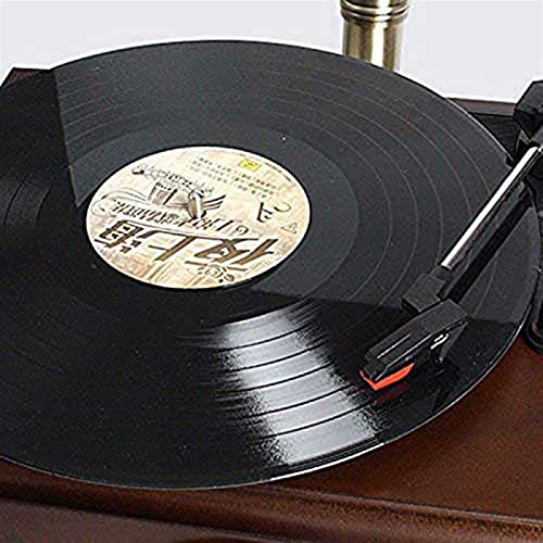 JRZTC Phonographe rétro Classique Vintage, Gramophone Tourne-Disque Vinyle Platine Aux-in/USB cuivre Corne Radio FM pour… - Les Beatles, Paul McCartney, John Lennon, RIngo Starr, George Harrison JRZTC Phonographe rétro Classique Vintage, Gramophone Tourne-Disque Vinyle Platine Aux-in/USB cuivre Corne Radio FM pour… – Image 7