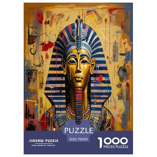 Puzzle de faraón contra el aburrimiento: un desafío creativo de 1000 piezas