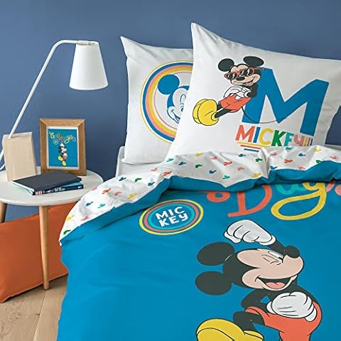 CTI Parure de lit Mickey 140x200 cm Cover