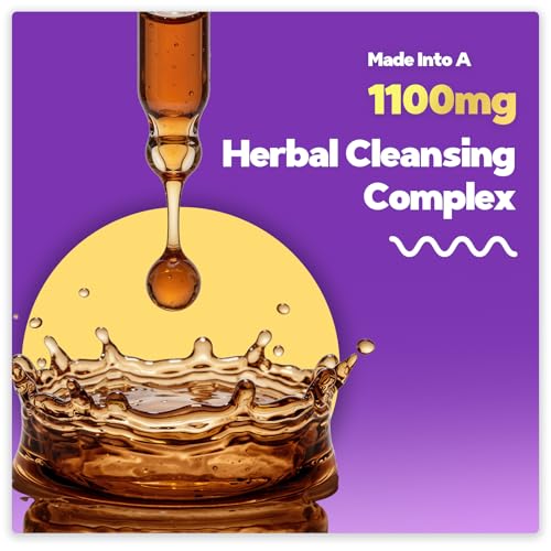 Image of 20-in-1 Wormwood Black Walnut Clove Parasite Cleanse | Wormwood, Pumpkin Seed & Oregano | Digestive & Intestinal Health Support | Immune System Booster | Gentle Internal Cleanse & Detox | 120 mL