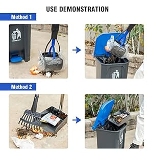 Pooper-Scooper-Large-BinMetal-Rake-Tray-for-Large-Small-Dogs-Non-Breakable-Dog-Poop-Scooper-with-20-Waste-Bags-Easy-to-Clean-Pet-Waste-Use-on-Grass-Dirt-or-Gravel-Pet-Supplies - Cucciolini Doodles   Pooper-Scooper-Large-BinMetal-Rake-Tray-for-Large-Small-Dogs-Non-Breakable-Dog-Poop-Scooper-with-20-Waste-Bags-Easy-to-Clean-Pet-Waste-Use-on-Grass-Dirt-or-Gravel-Pet-Supplies