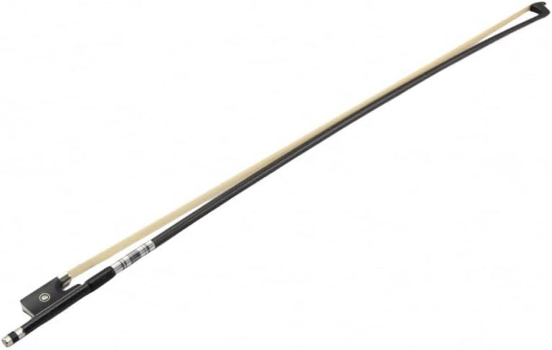 Archet de violon en fibre de carbone 4/4 taille complète, léger avec un son profond et puissant pour violons de niveau avancé (archet en fibre de carbone taille 4/4)