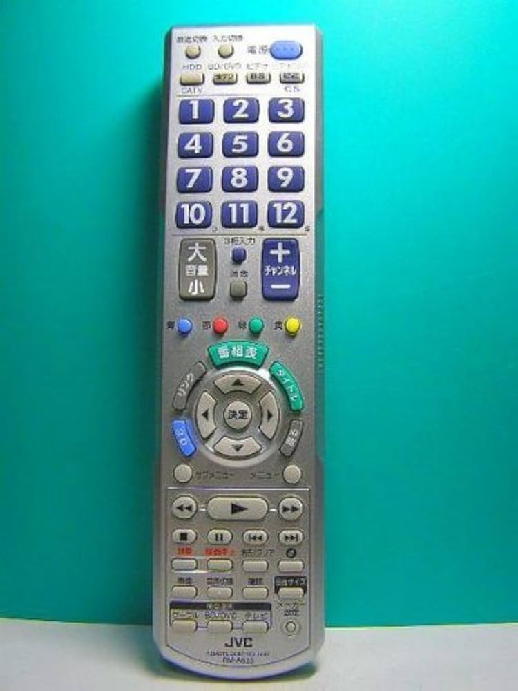 JVC 各社共通リモコン RM-A623 9jupf8b Amazon | JVC 各社共通リモコン RM-A623 | JVC | AV・テレビリモコン