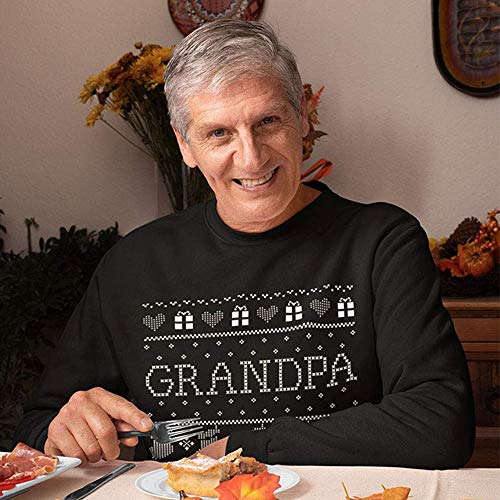 Tstars Funny Grandpa Ugly Christmas Sweater Xmas Gift for Papa Sweatshirt2