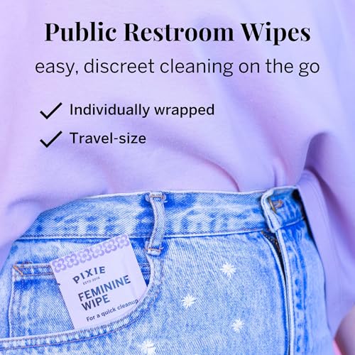 Image of Pixie Organic Cotton Pads for Teens and Tweens, Mini and Regular, 112 Ct