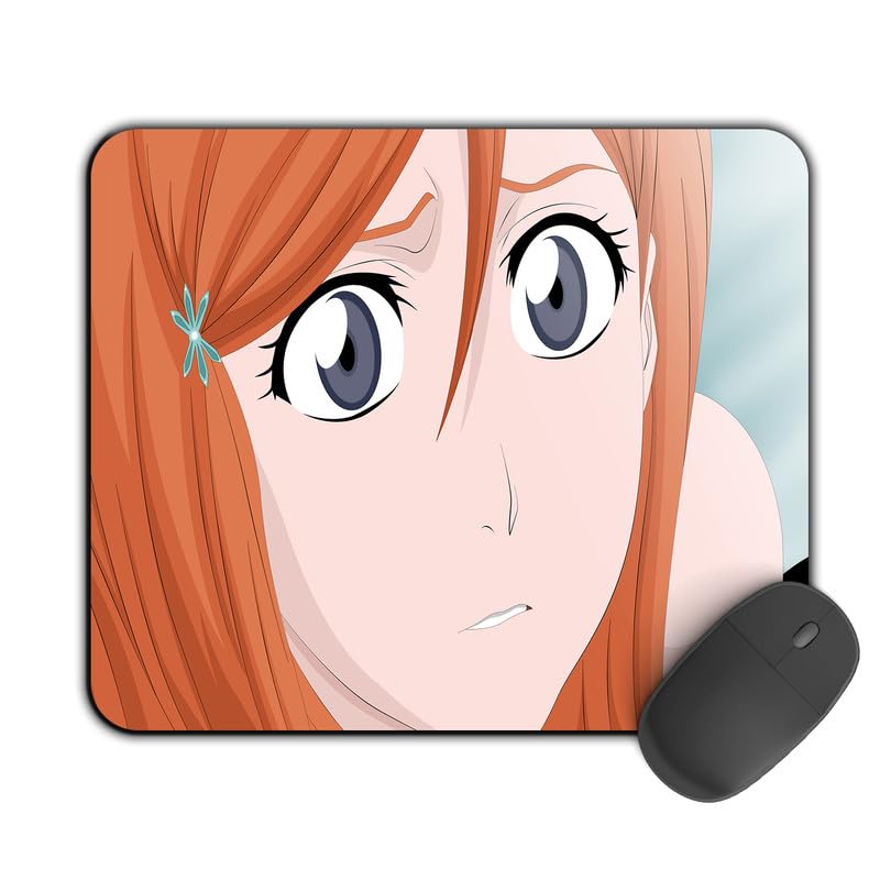 Image of Printed Designer Mouse Pad Inoue (200MM X 240 X 3MM) Enhance Gaming and Work Performance Comfortable and Precise Non-Slip Water Proof Bleach Mouse Pad.