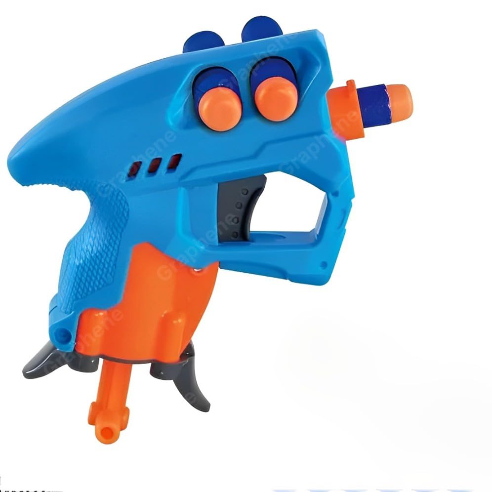 See full amazon price history chart for GRAPHENE EVA Bullet Dart Shooting Gun Mini Pistol Soft Air Sniper Airsoft Pistol Gun Toy (Pack of 1) GRAPHENE EVA Bullet Dart Shooting Gun Mini Pistol Soft Air Sniper Airsoft Pistol Gun Toy (Pack of 1) (B0DHGYXQGG) Amazon Price History, Amazon Price Tracker